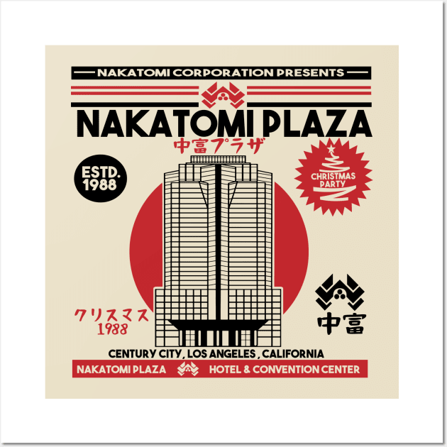 Nakatomi Plaza Wall Art by carloj1956